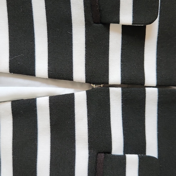H&M black and white structured blazer size 6 - Picture 10 of 14